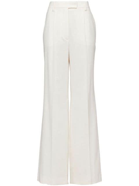 cashmere tailored trousers by PRADA