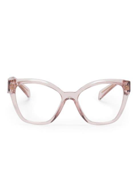 cat-eye-frame glasses by PRADA