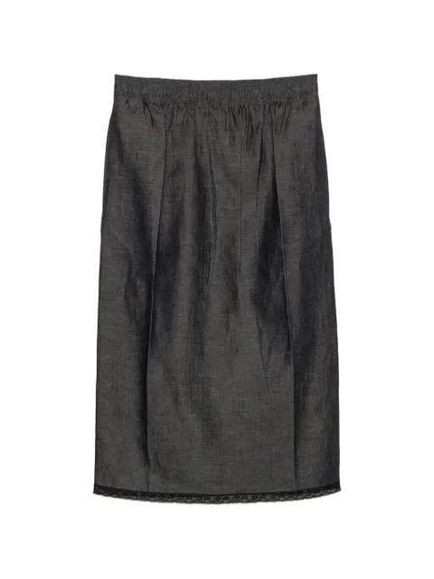 chambray skirt by PRADA
