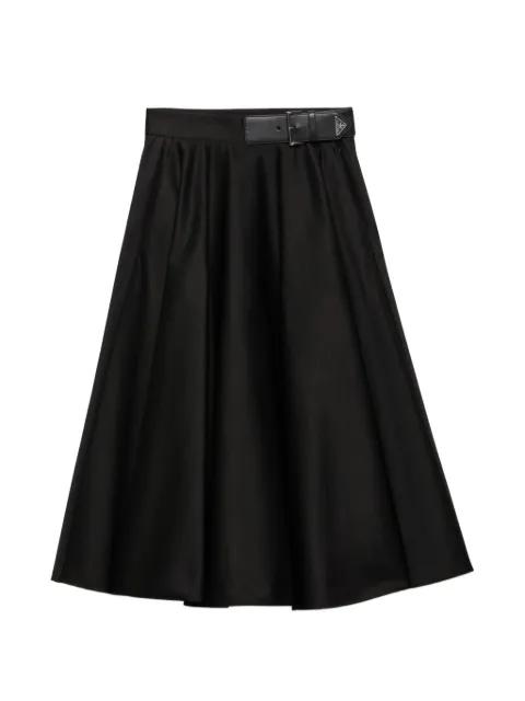 chino circle midi-skirt by PRADA