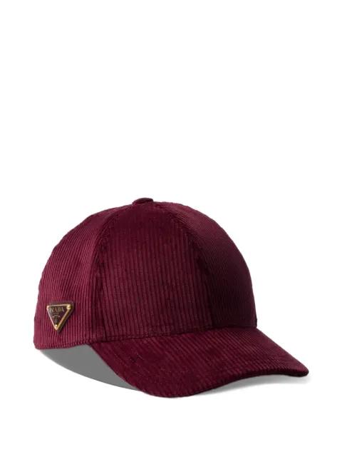 corduroy baseball cap by PRADA