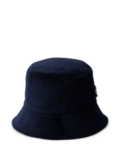 corduroy bucket hat by PRADA
