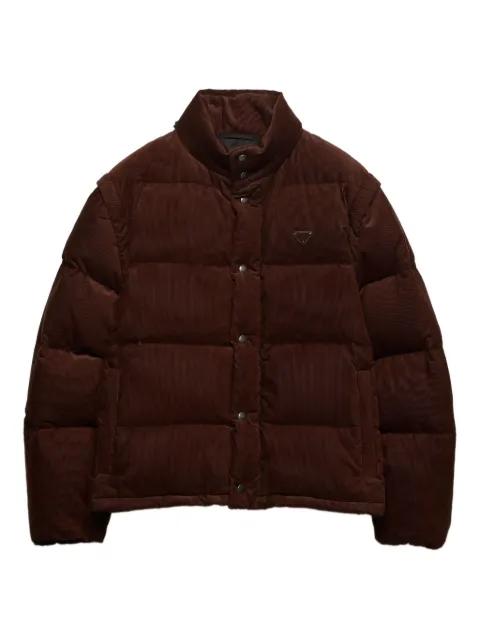 corduroy quilted jacket by PRADA