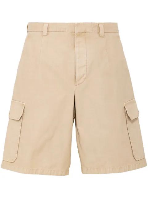 cotton bermuda shorts by PRADA