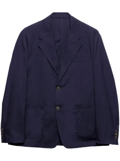 cotton blazer by PRADA