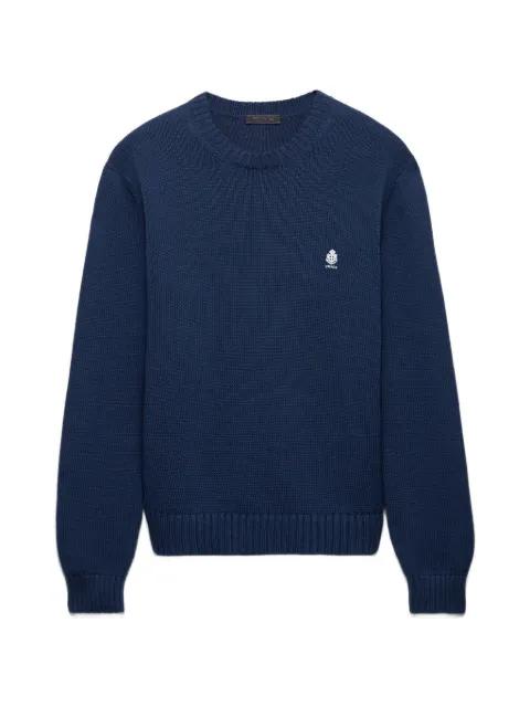cotton crew-neck sweater by PRADA