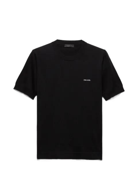 cotton crew-neck sweater by PRADA