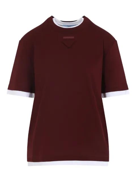 cotton jersey T-shirt by PRADA