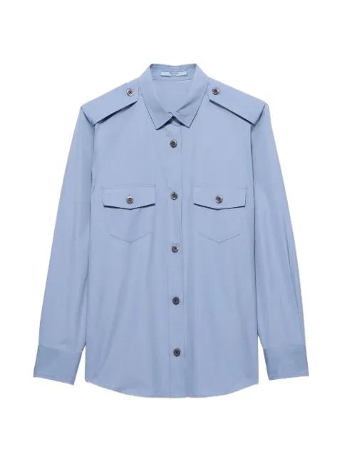 cotton poplin shirt by PRADA