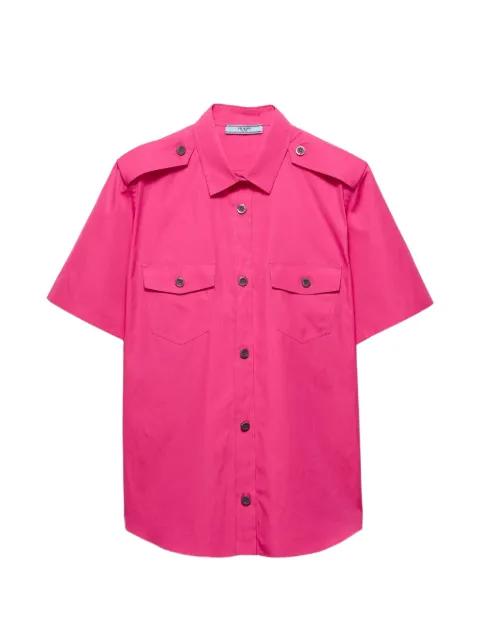 cotton poplin shirt by PRADA