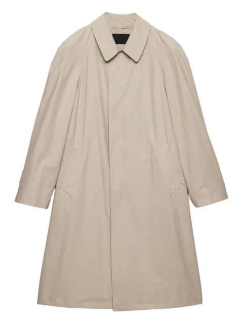 cotton trench coat by PRADA