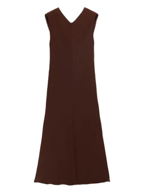 crêpe midi dress by PRADA