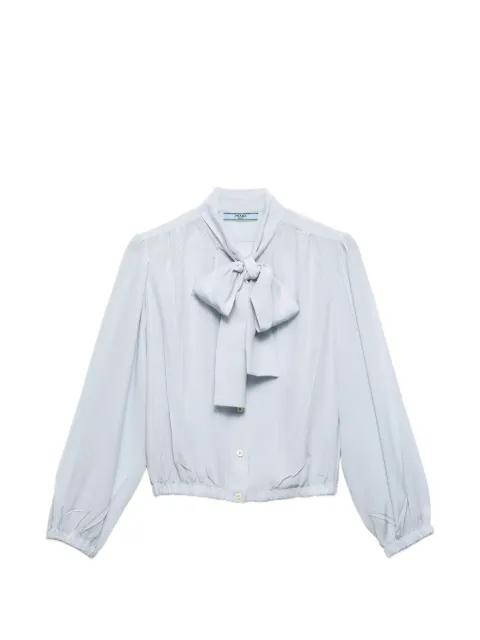 crepe de chine shirt by PRADA