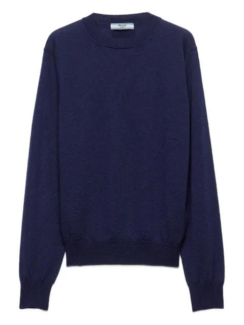 crew-neck cashmere sweater by PRADA