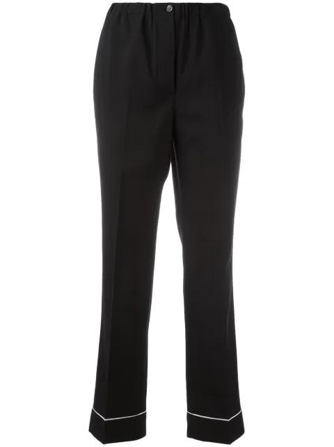cropped trousers by PRADA