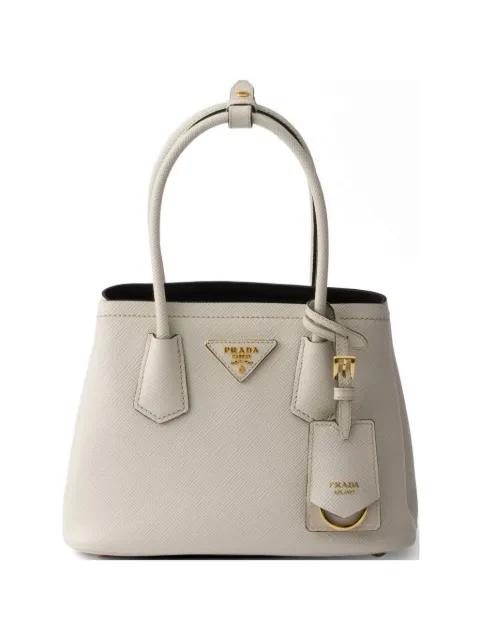 double Saffiano leather mini-bag by PRADA