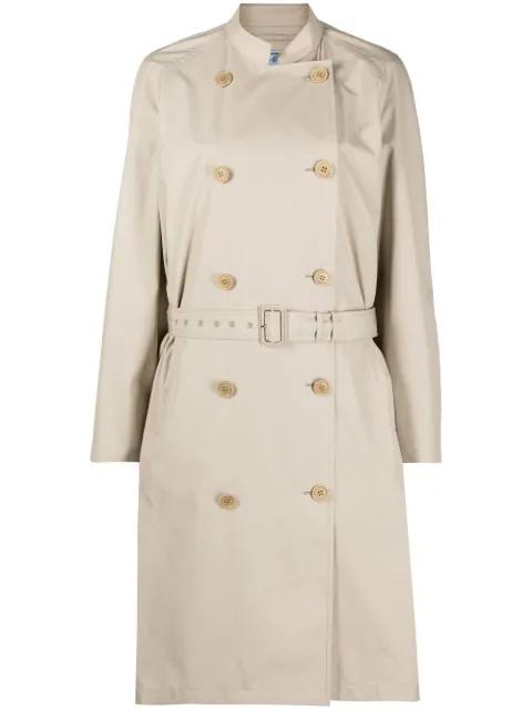 double-breasted trench coat by PRADA