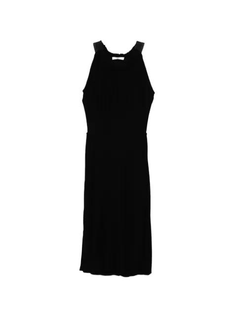 draped maxi dress by PRADA 