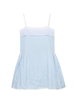 embroidered linen mini-dress by PRADA embroidered linen mini-dress by PRADA