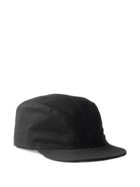 embroidered-logo baseball cap by PRADA