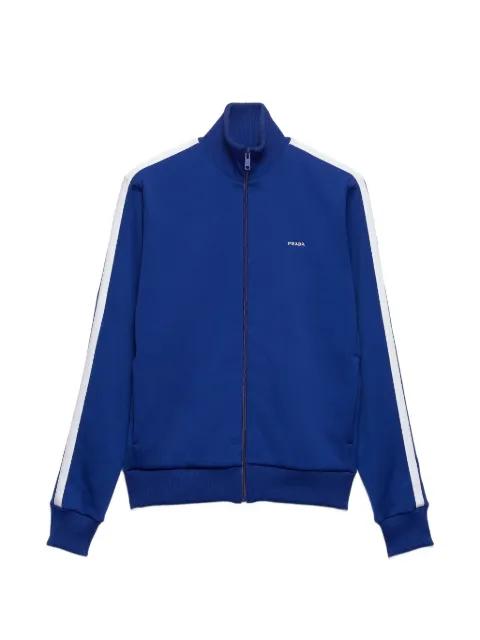 embroidered-logo sweatshirt by PRADA