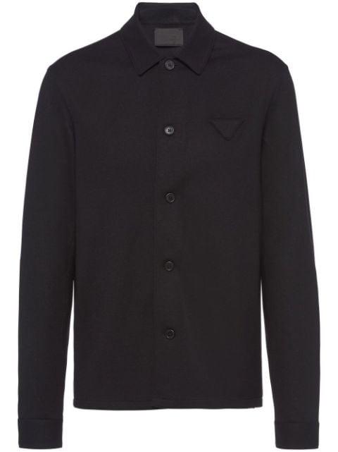 ewool and cashmere shirt by PRADA