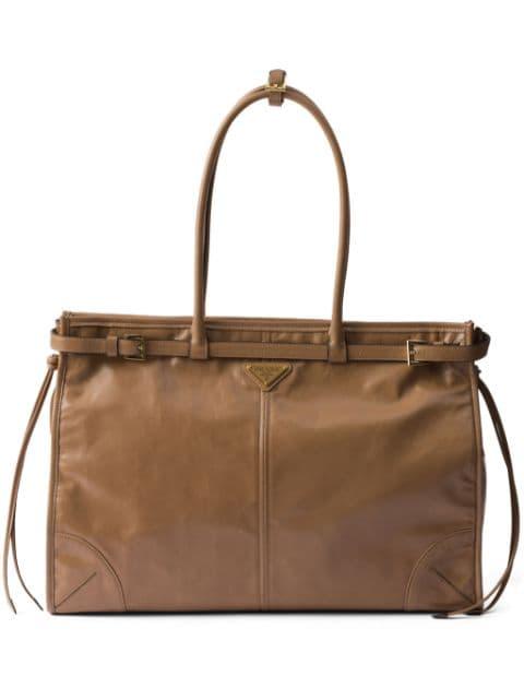 extra large Bonnie tote bag by PRADA