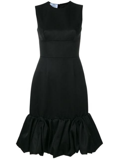 flared dress by PRADA