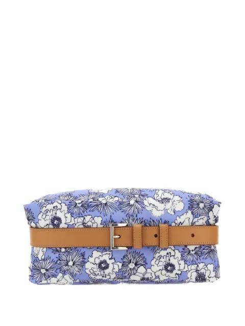 floral-print belt bag by PRADA