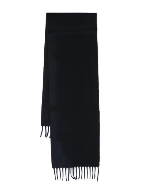 fringed cashmere scarf by PRADA