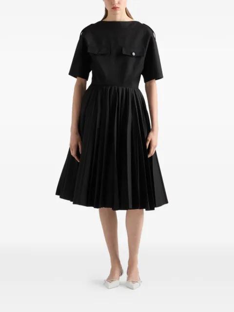 gabardine dress by PRADA