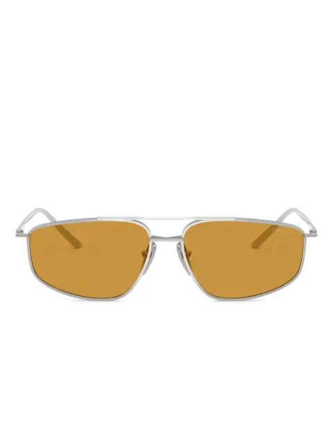 geometric-frame sunglasses by PRADA