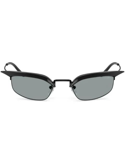 geometric-frame sunglasses by PRADA