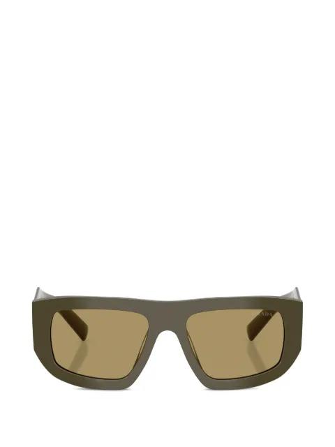 geometric-frame sunglasses by PRADA