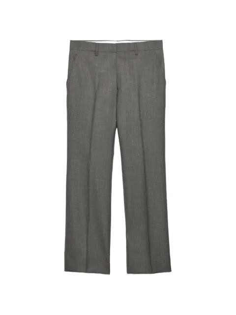 grey tailored trousers by PRADA