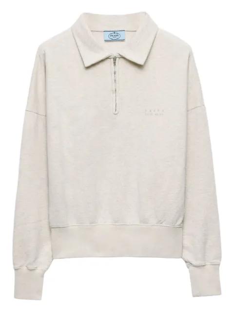 jersey polo top by PRADA