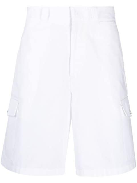 knee length cargo shorts by PRADA