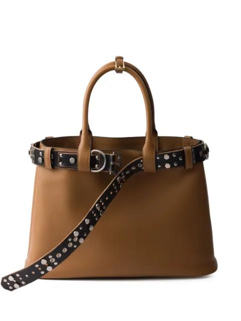 large Buckle tote bag by PRADA