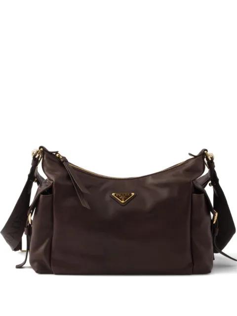 large Explore large leather shoulder bag by PRADA