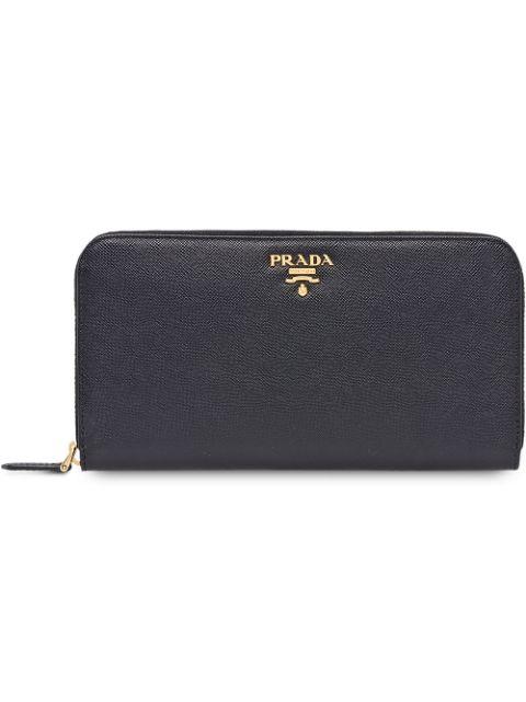 large leather wallet by PRADA