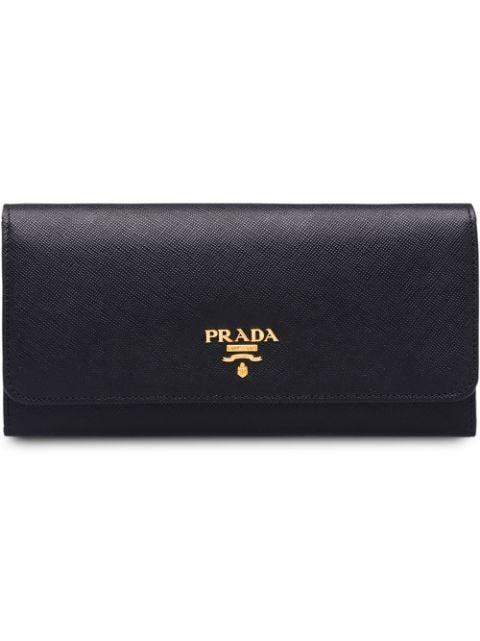 large leather wallet by PRADA