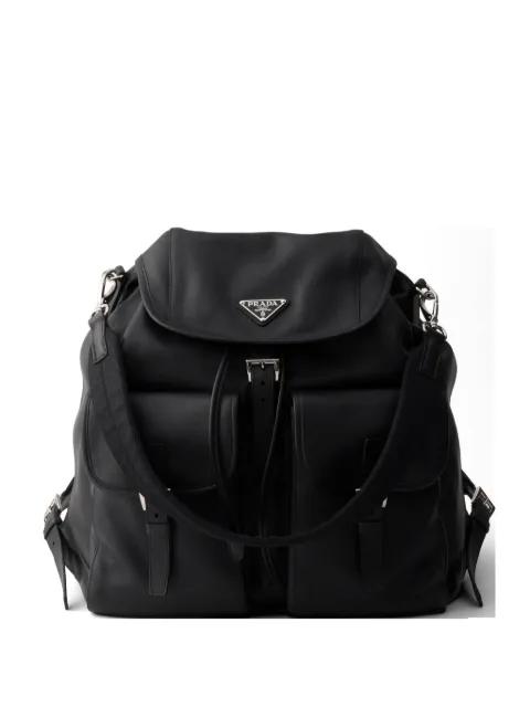 leather backpack by PRADA