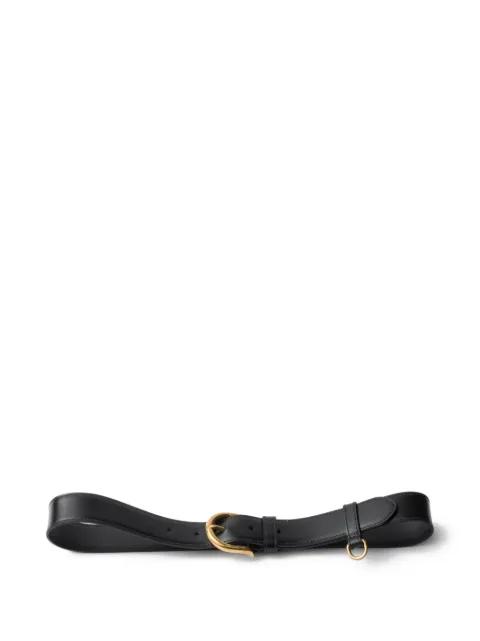 leather belt by PRADA