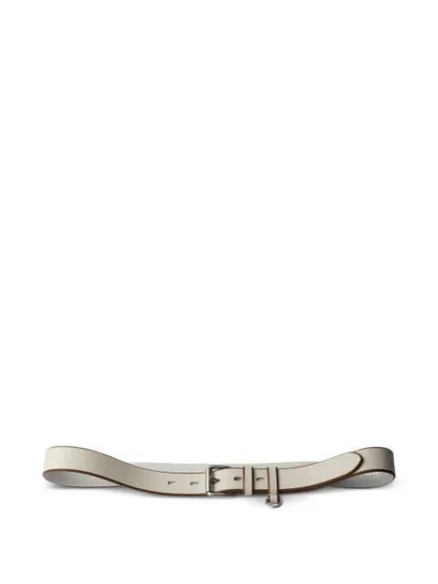 leather belt by PRADA