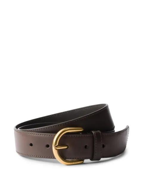 leather belt by PRADA