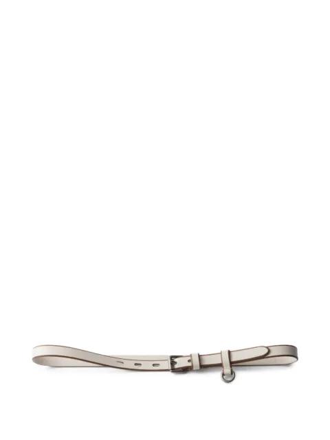 leather belt by PRADA