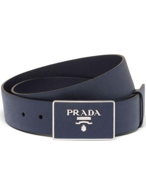 leather belt by PRADA