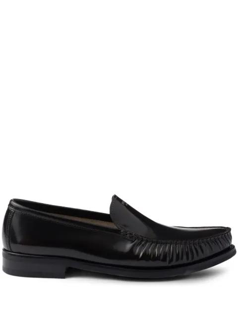 leather loafers by PRADA