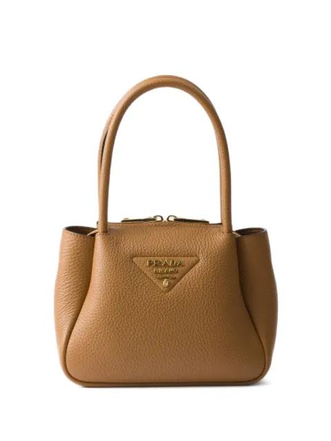 leather mini bag by PRADA
