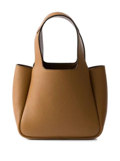 leather mini bag by PRADA